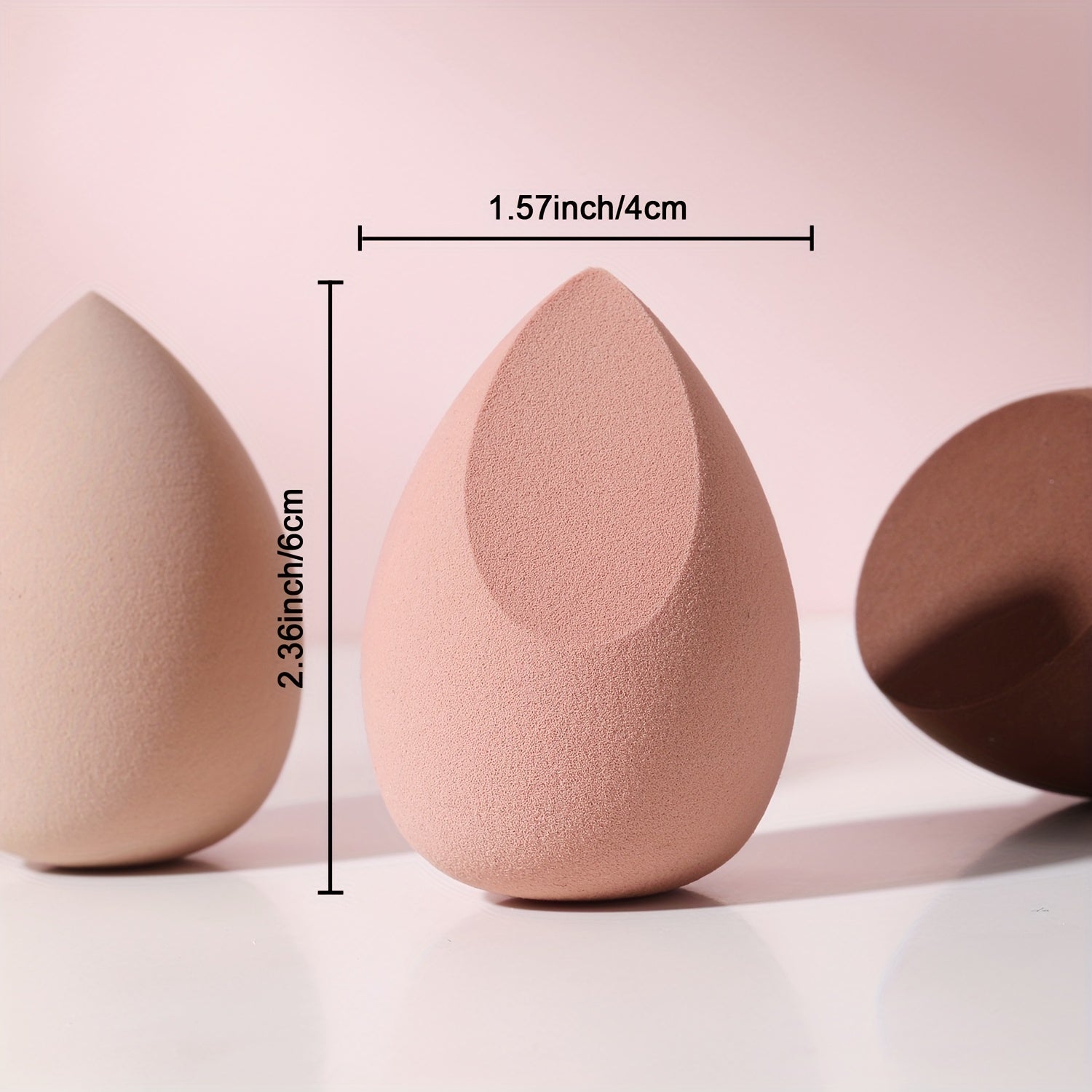 3 PCS Makeup Sponge Set Beauty Blender Foundation Blending Puff