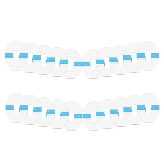 Dexcom G6 Sensor Adhesive Stickers 20 50pcs PU Material Transparent Cases