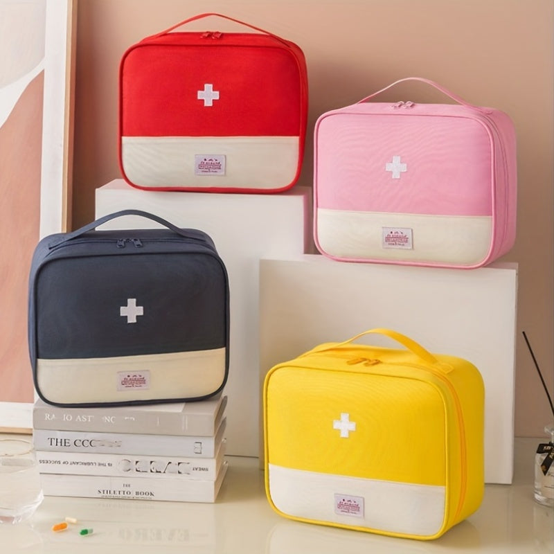 Portable Medicine Organizer Bag for Home and Travel Use