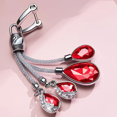 Universal Car Key Chain Pendant Diamond Crystal High-end Key Pendant