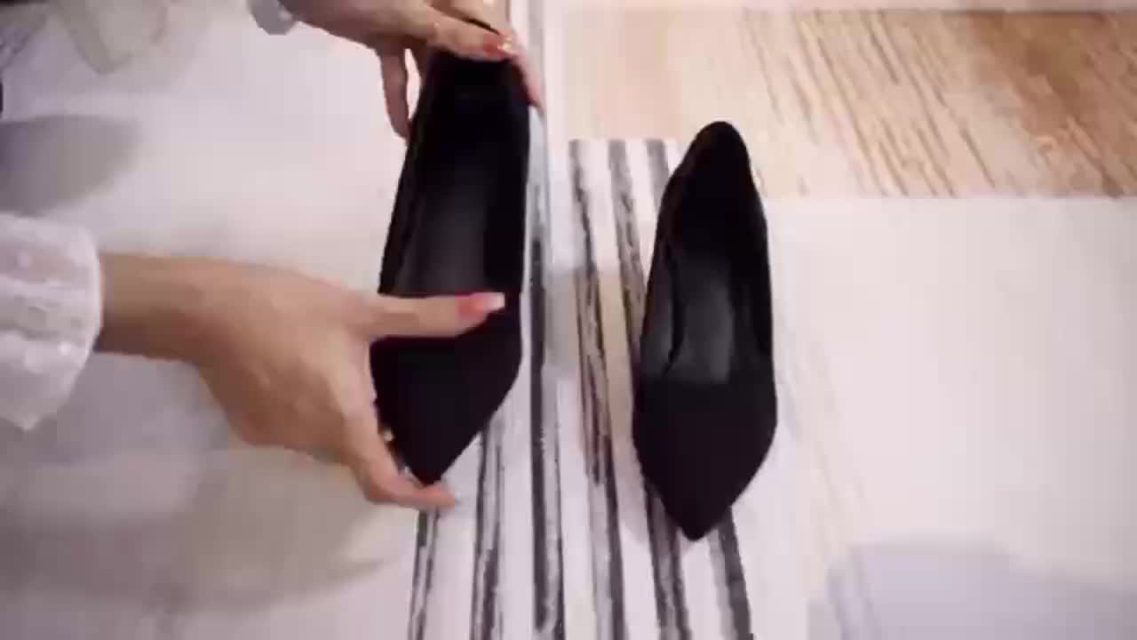 Women's Pointed Toe Slip On Stiletto Heels