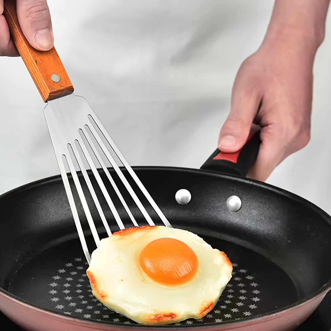 Stainless Steel Frying Shovel for Egg Steak Fish Slice