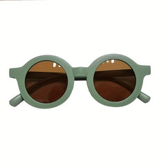 Round Frame Sunglasses for Girls Boys Kids Baby