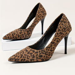 Women's Pointed Toe Stiletto Heels Slip On High Heels Dress Pumps