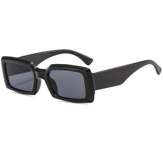 Y2K Rectangle Sunglasses UV400 Sun Shades For Beach Travel