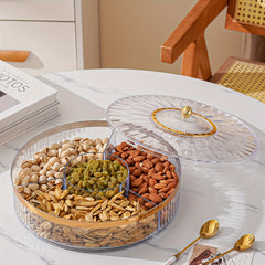 Candy Snack Storage Box With Lid Wedding Party Candy Plate