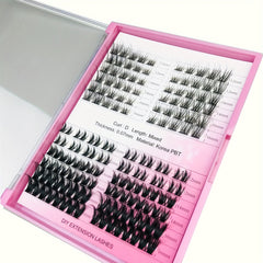 DIY Cluster Lashes 3D Effect DIY Lash Extension Kit 12 14 16mm Mixed Individual