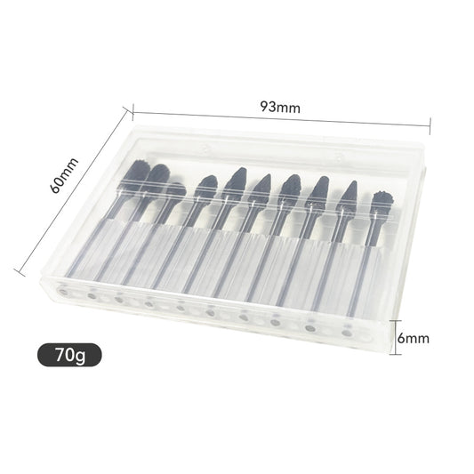 10pcs Tungsten Carbide Grinding Bits Set for Rotary Tools