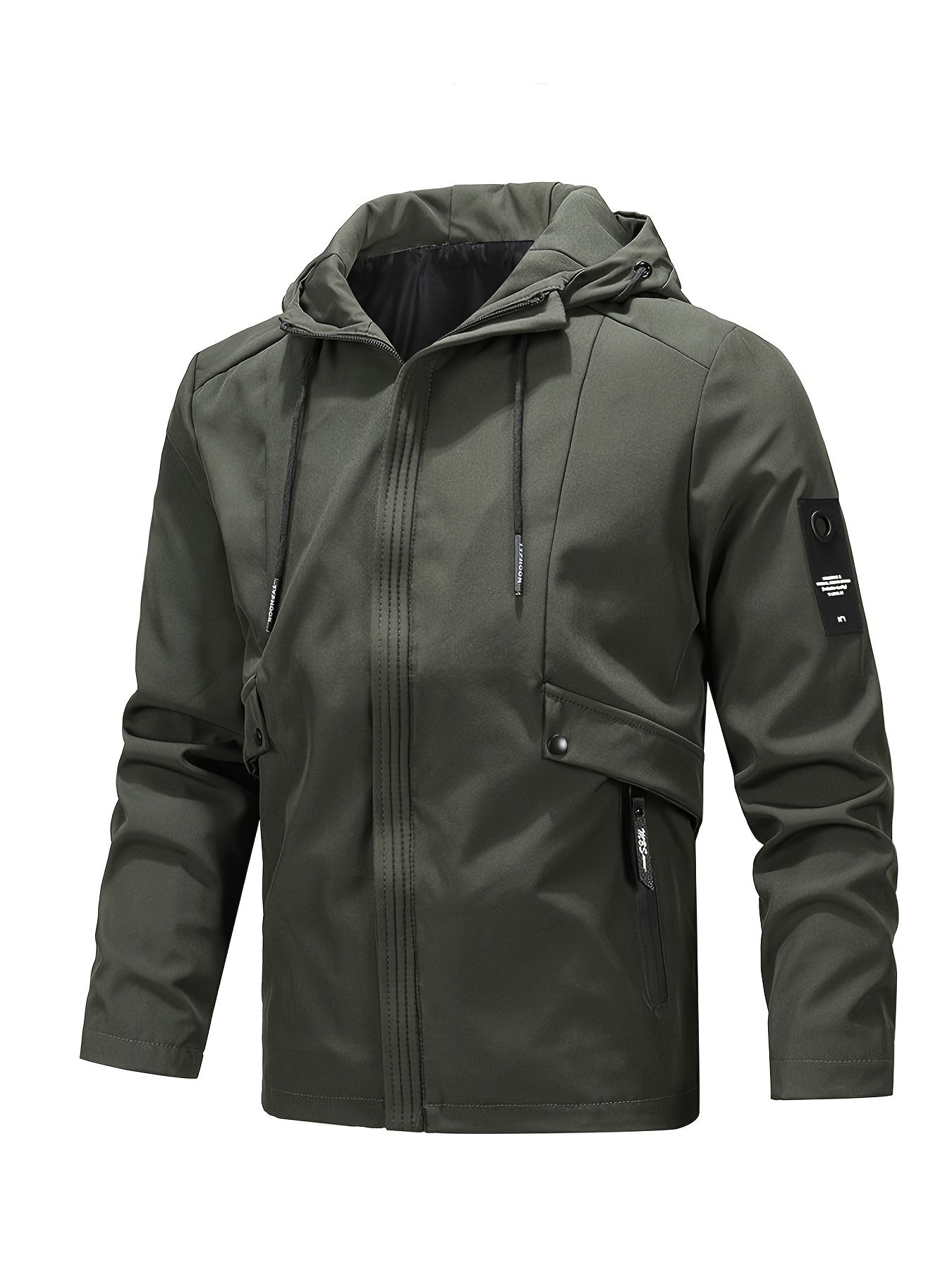 Men's Waterproof Zipper Sports Jacket for Autumn & Winter