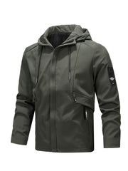 Men's Waterproof Zipper Sports Jacket for Autumn & Winter