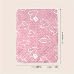 Heart-Shaped Washable Diaper Pad for Babies
