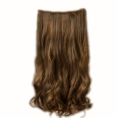 One piece Big Wave Curly Hair Extension Wig