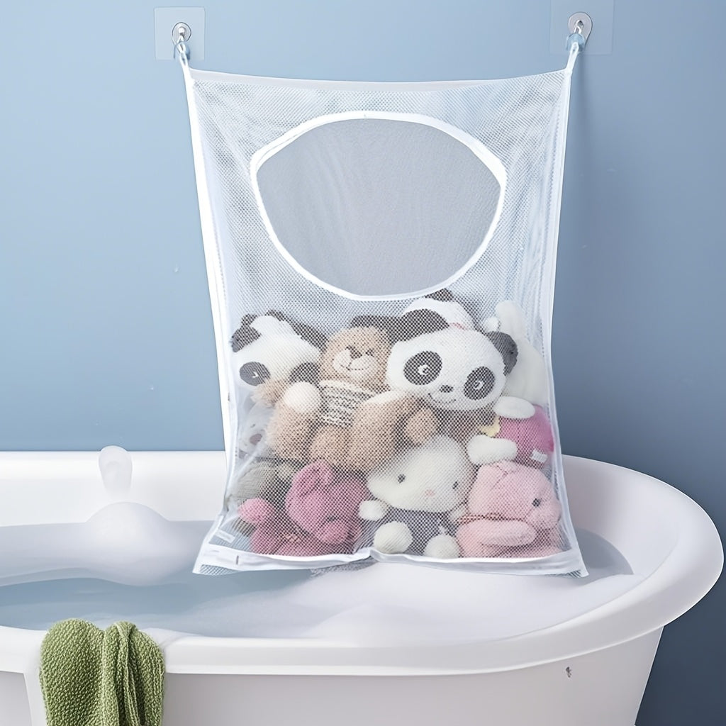 Colorful Mesh Bath Bag Durable Polyester Waterproof Organizer