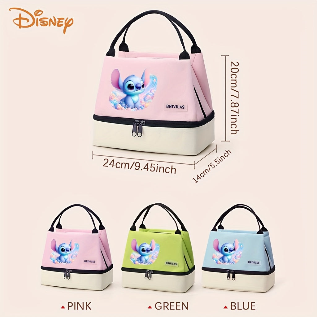 Campsite Stitch Insulated Lunch Bag Leak Proof Portable Ice Pack Cooler