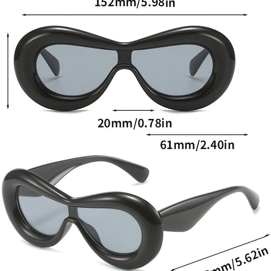 Y2K Thick Frame Sunglasses Candy Glasses UV400