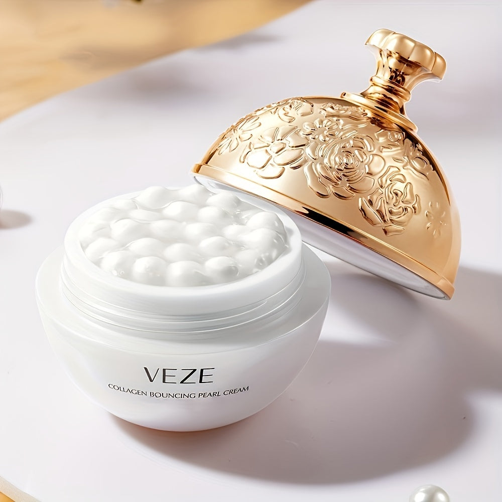 Collagen Pearl Cream for Men and Women Hydrating Firming Locking Water