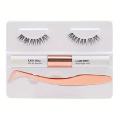 DIY Eyelash Extension Kit with 5 Clusters and Eye Glue
