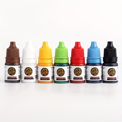 7Pcs Tattoo Inks Pigment Kit for Permanent Makeup & Body Art Painting