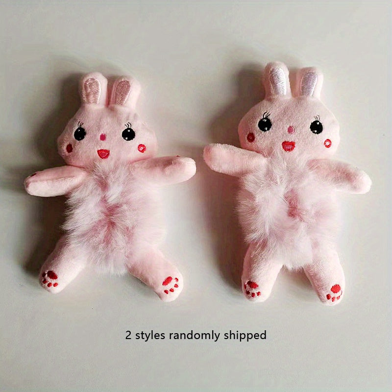 Velvet Hair Scrunchies Elastic Rubber Bands Plush Animal Ponytail Hair Accessori