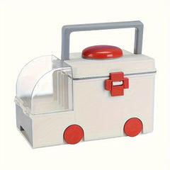 Car Shaped Medicine Organizer First Aid Box