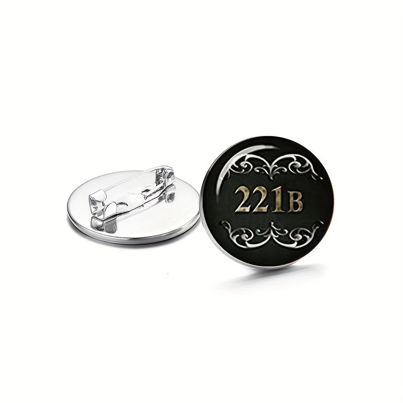 Mental 221b Brooch Pins Collar Jackets Dress Suit Hats Scarves Pants