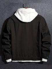 Men's Street Style Denim Jacket for Spring Fall