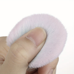 Cosmetic Brush Set with Soft Synthetic Bristles for Makeup Beginners