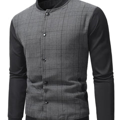 Men's Patchwork Jacket Christmas S-3XL