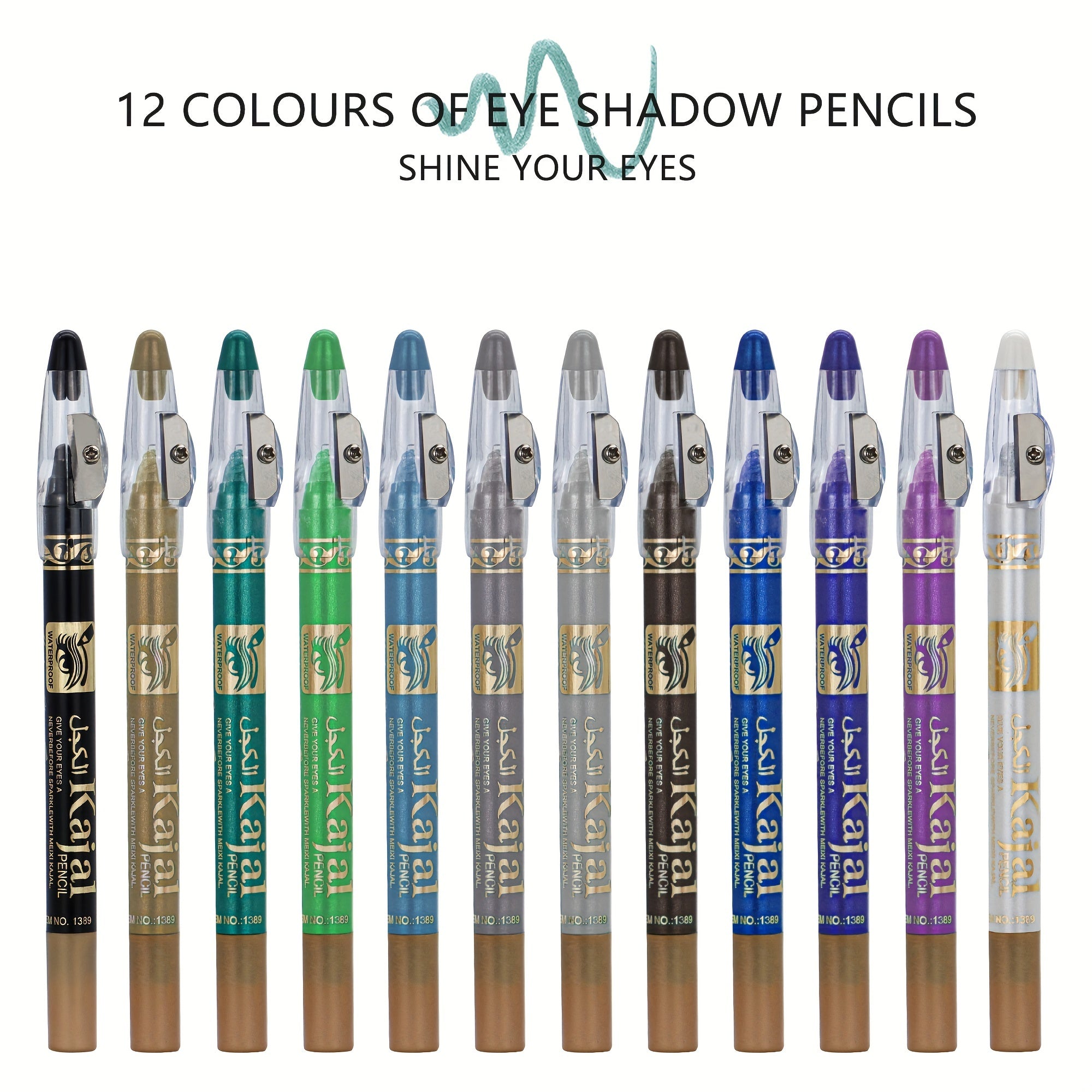 Waterproof Gunmetal Gray Eyeshadow Stick Creamy Metallic Shadow