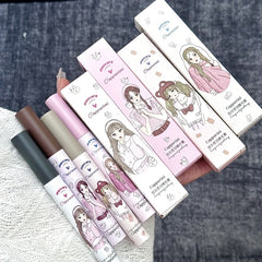 Y2K Girl's 4 Colors Mascara Curling Lengthening Brown Lash Mascara