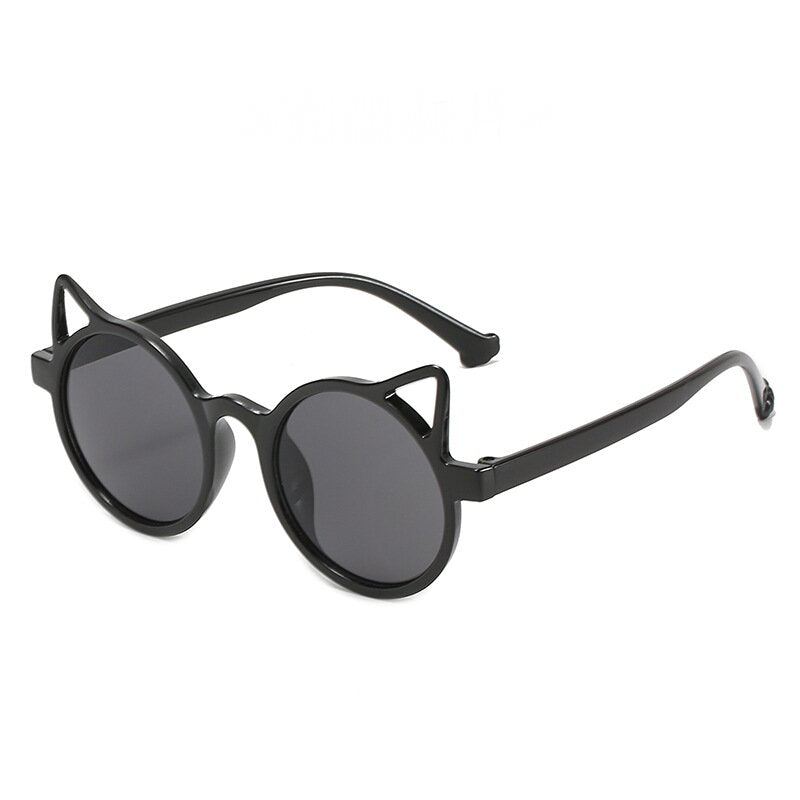 Personalized Cat Ear Frame Sunglasses for Kids