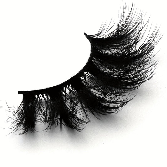 5 Pairs Thick Curling 25mm False Eyelashes Soft Dramatic Look Lashes