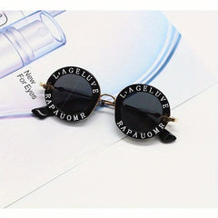 Kids Round Frame Sunglasses UV Protection For Boys and Girls