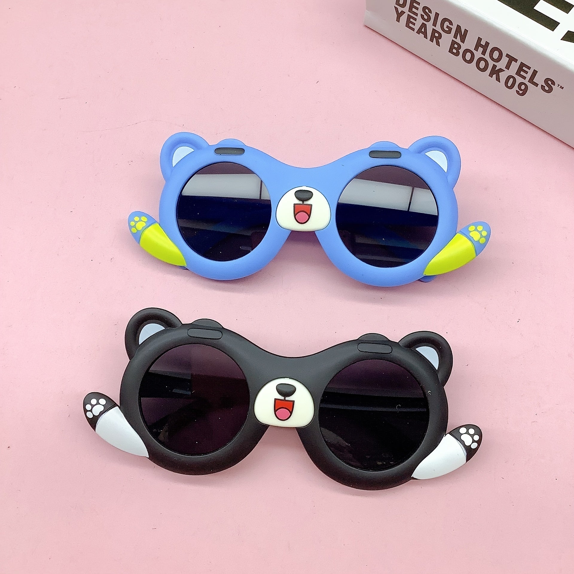 Little Bear Round Frame Sunglasses UV Protective