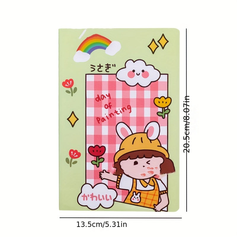 A5 Car Line Notebook 60 Pages Student Learning Office Stationery