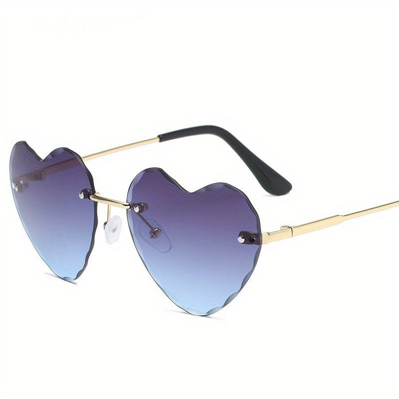 Kids Heart-shaped Sunglasses UV Protection