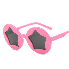Kids Round Frame Star Sunglasses for Outdoor