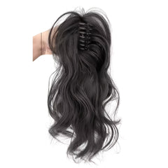 Long Curly Wavy Clip In Ponytail Extensions