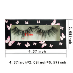Fluffy 20mm Messy False Eyelashes for Natural Look