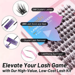 Individual Clusters Eyelash Extensions DIY Kit