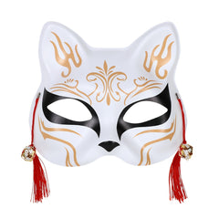 Cartoon Cat Face Mask for Kids Party Performance