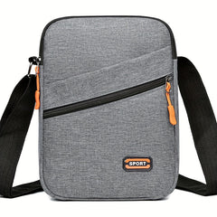 Stylish Canvas Crossbody Backpack Durable Water Resistant for Men's Daily Use