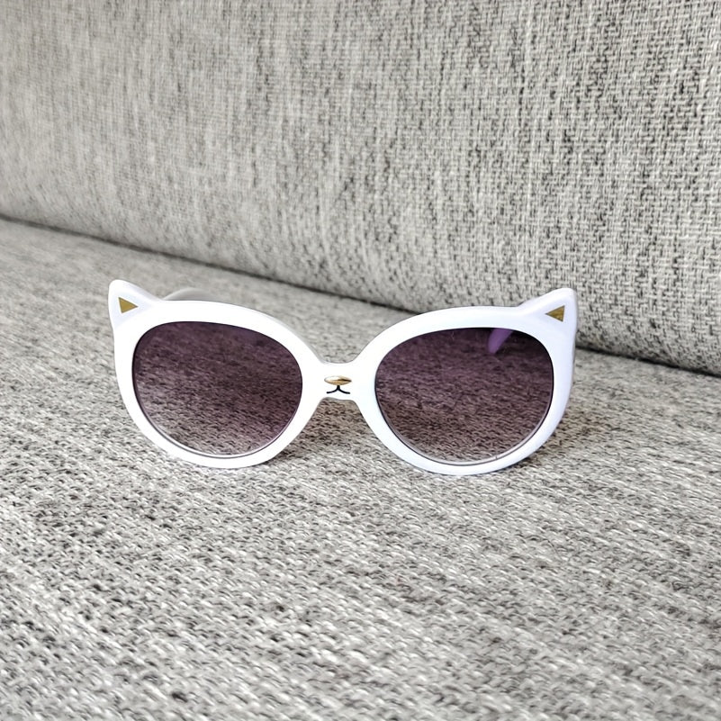 Girls UV Protection Cat Style Sunglasses For Outdoor Activities