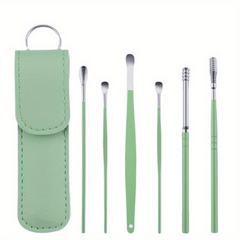 Stainless Steel Ear Pick Set Professional Ear Wax Remover 6Pcs