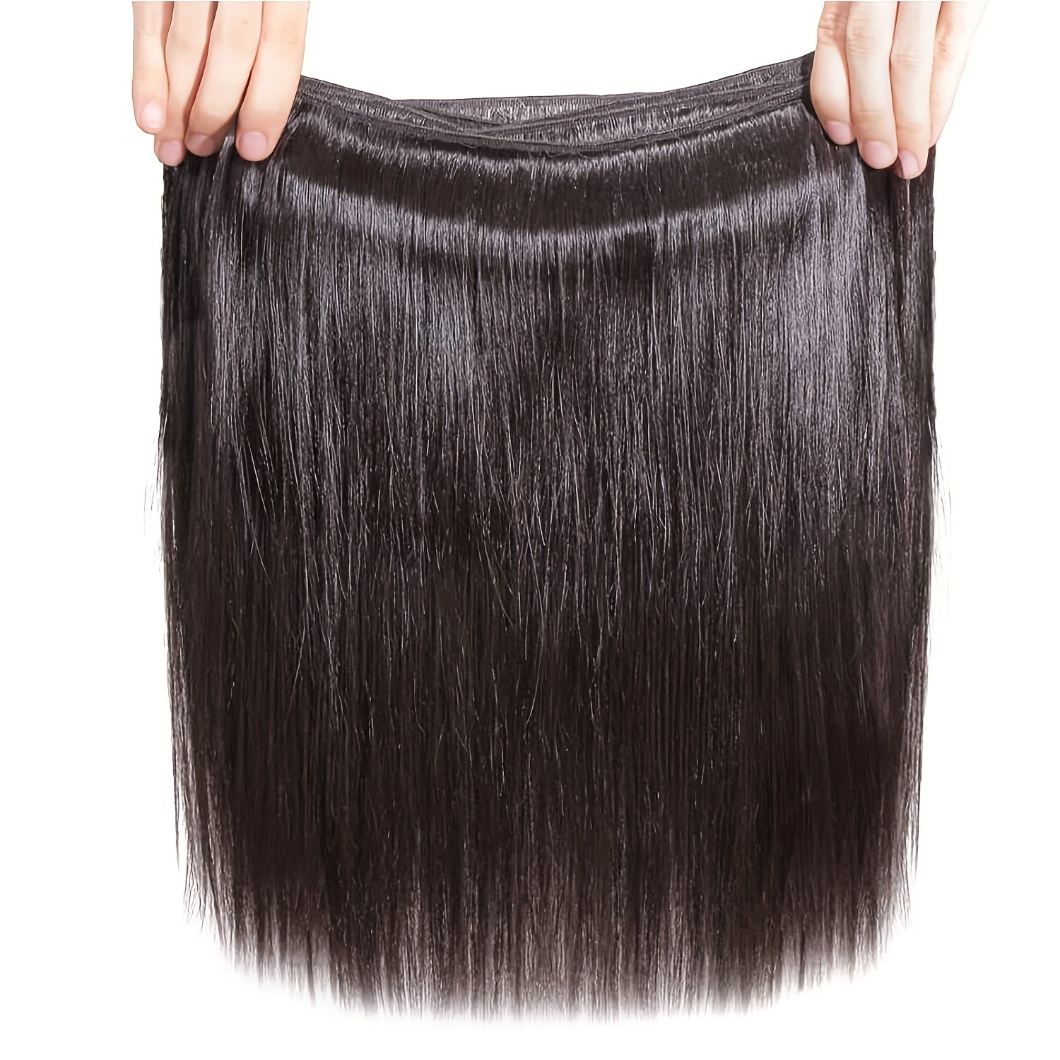 Natural Straight Human Hair Extensions 25 4 81 28 Cm