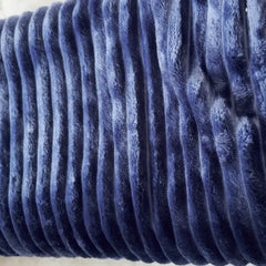 Navy Sherpa Fleece Baby Blanket Reversible Warmth for Kids & Toddlers