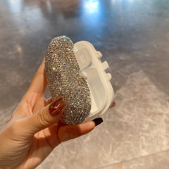 Diamond Pill Box High Capacity Portable Medicine Storage Travel