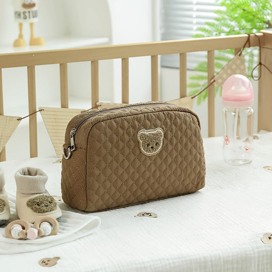 Polyester Stroller Organizer Diaper Bag with Tissue Pouch