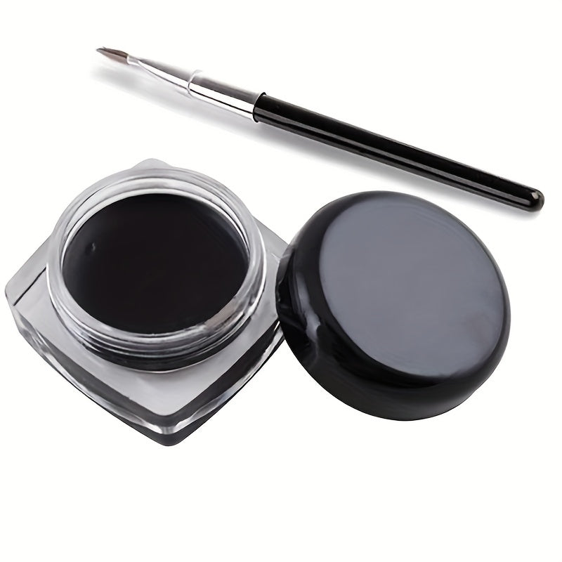 Waterproof Eyeliner Cream Set with Tape Brush