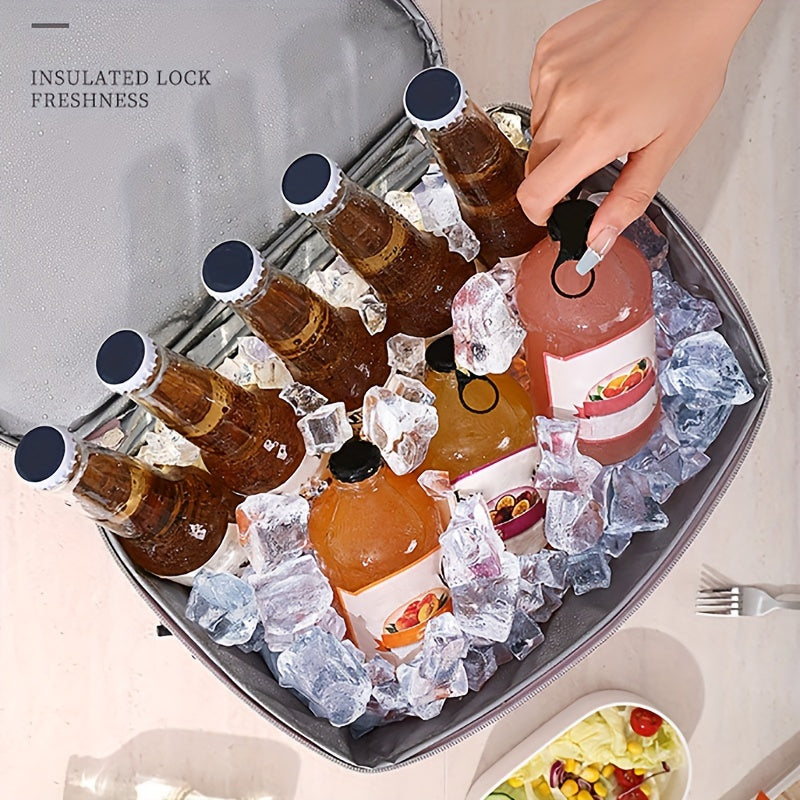 Large Capacity Insulated Picnic Cooler Bag Sports Style